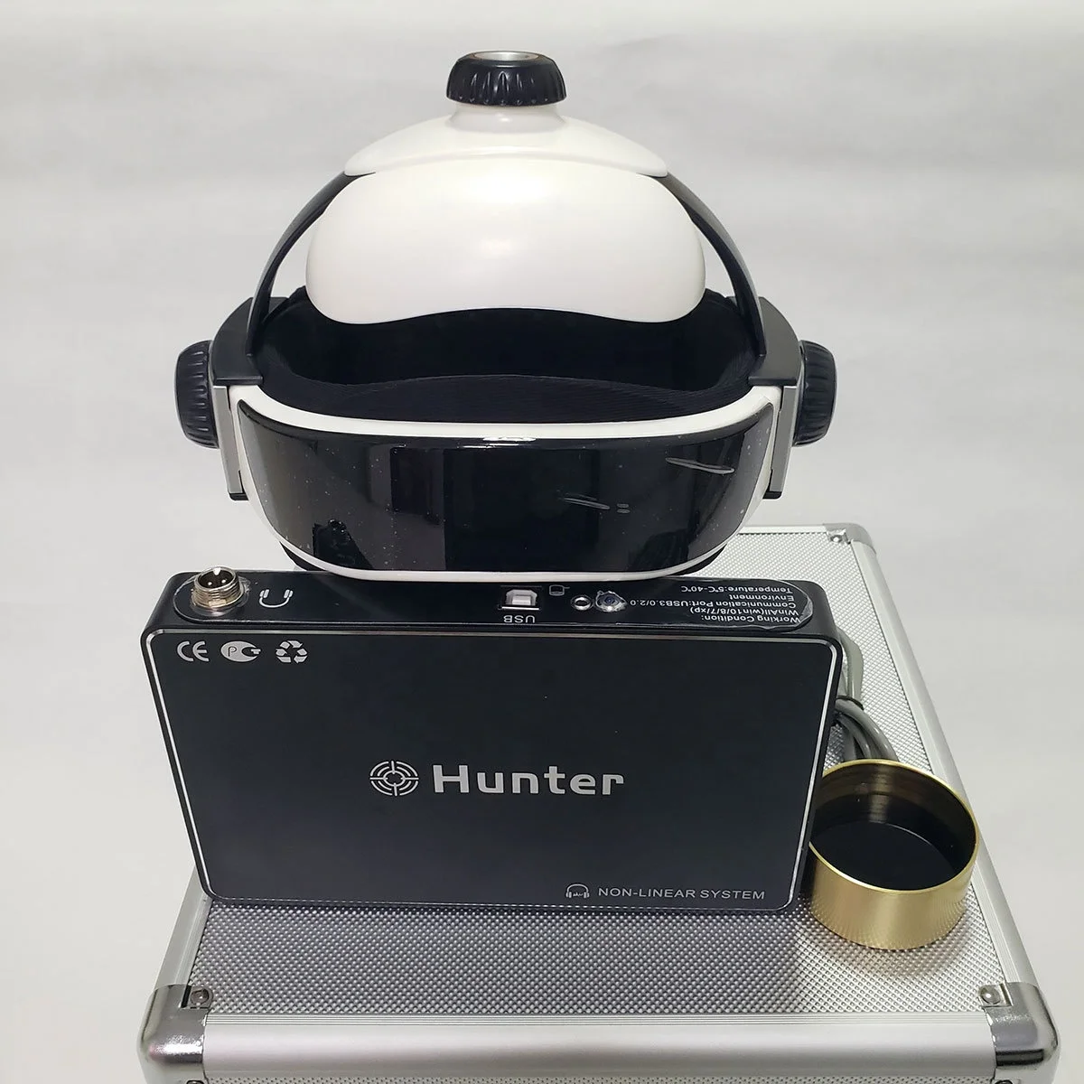 Metapathia GR Hunter 4025 Body Magnetic Health System Analyzer Body Health Analyzer with Helmet