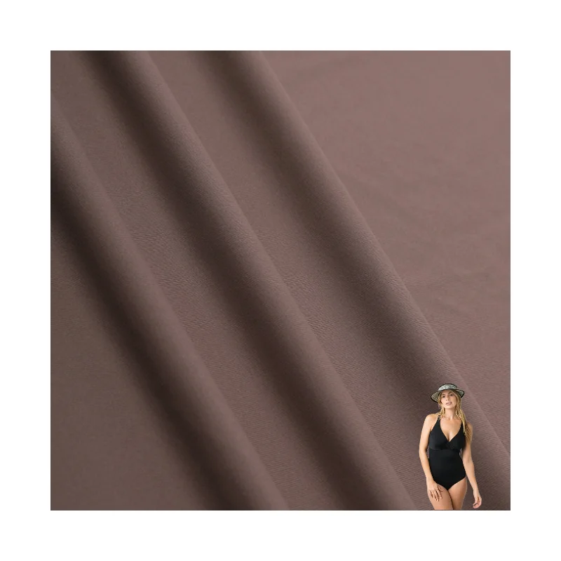 Nylon Spandex DTY Custom 4 Way Stretch Fabric Super Stretchy Knitted Swimwear Fabric