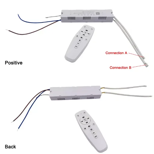 APP control LED driver 2.4G remote intelligent LED transformer (20-40W)X2 (40-60W)X2 for dimmable color-changeable chandelier