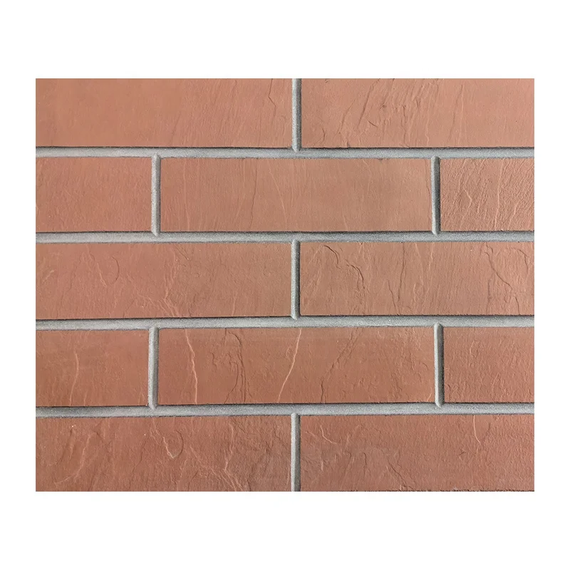 Antifire 3D Flexible stone Brick for exterior wall cladding material thin soft bendable  MCM flexible Soft Stone Facing Tile