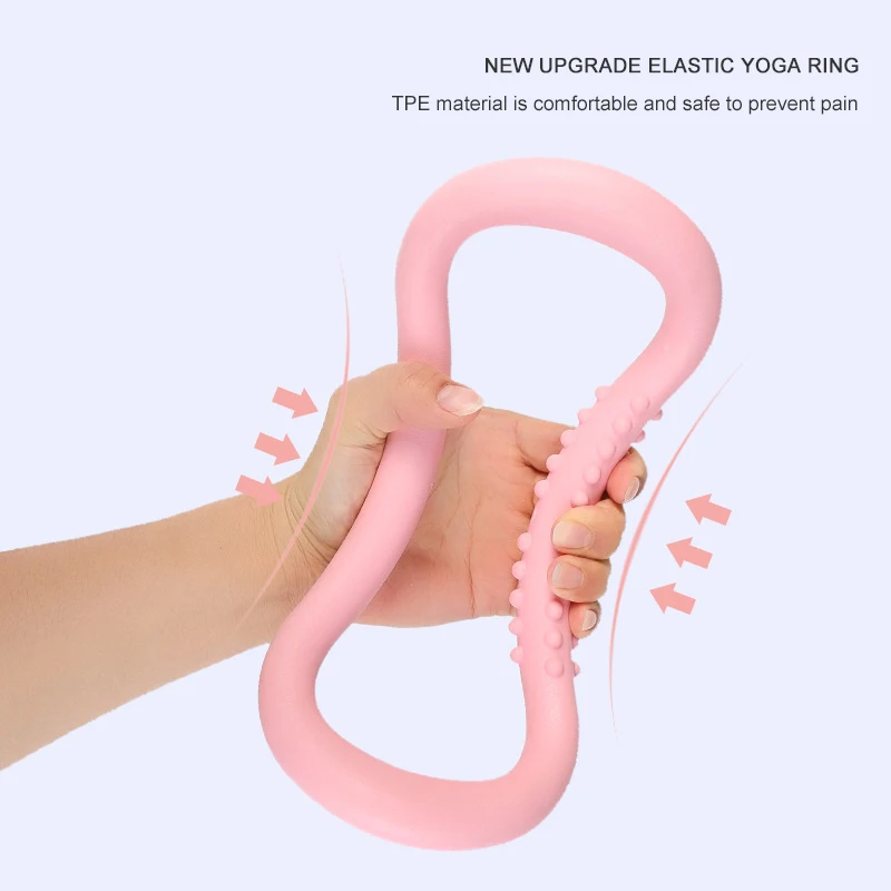 Open Shoulder Drawstring  Thin Back Artifact Yoga Stretch Ring Shaved legs Stovepipe Meat Yoga Ring