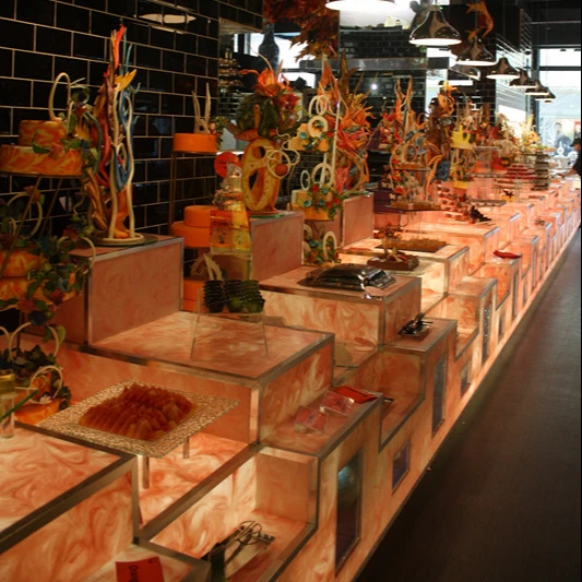 Translucent stone acrylic solid surface sheets