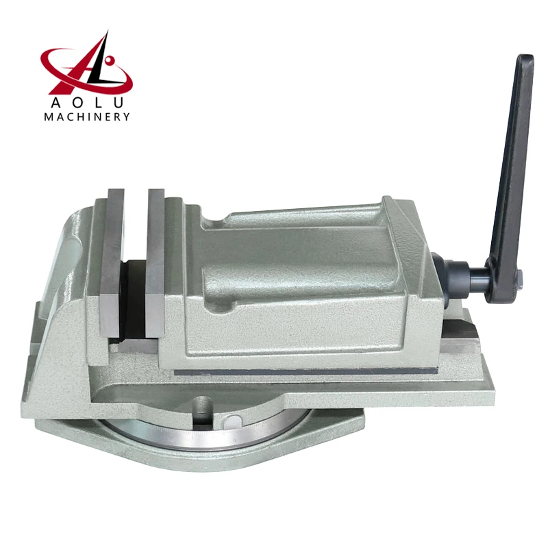 QH80 Precision Milling Machine Vise 80MM Machine Vice with Swivel Base For Milling Machine 3/4/5/6/8inch