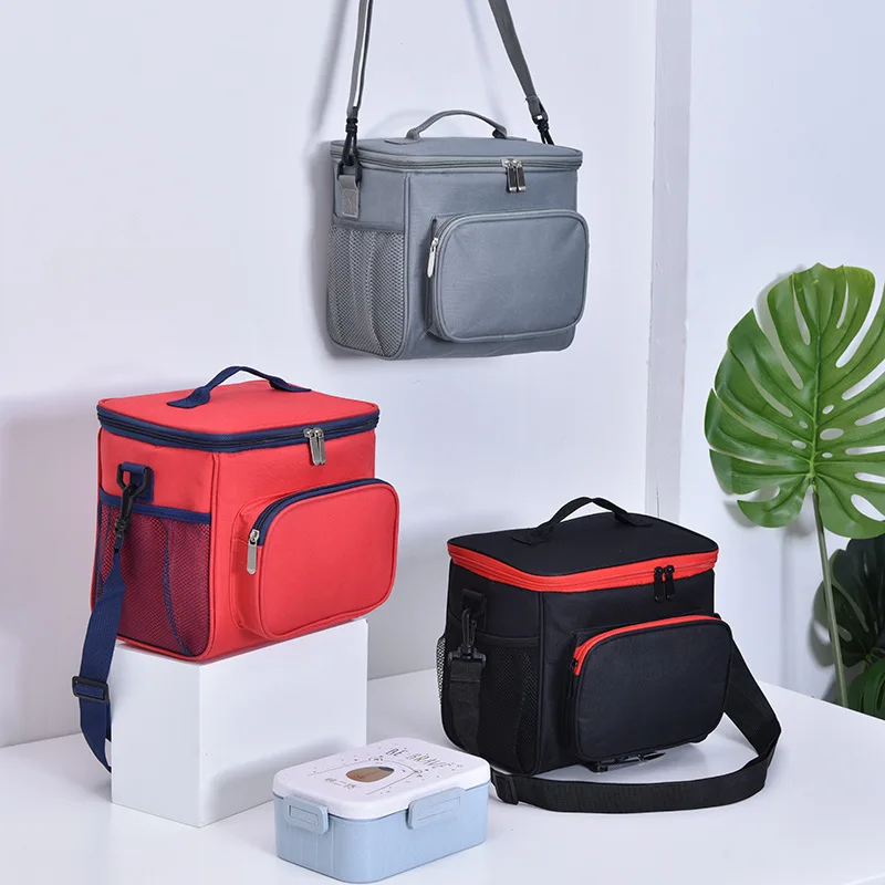 
 New arrive oxford cloth heat preservation bag picnic lunch bag ice bag  