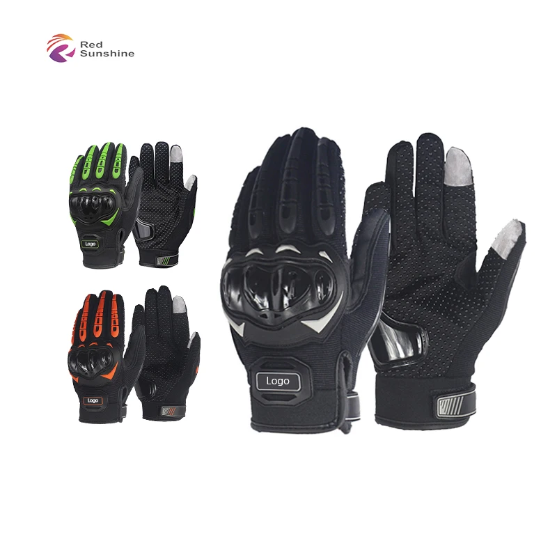 Motorbike Winter Tactical Cycling Custom Guantes De Dirt Bike Genuine Leather Gloves Motorbike Riding Gloves