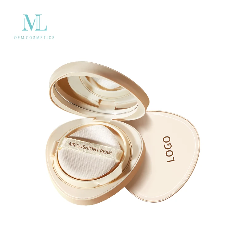 MLXL OEM COSMETICS Private Label Natural Whitening Concealer Air Cushion Cream Long Lasting Oil Control Makeup Foundation