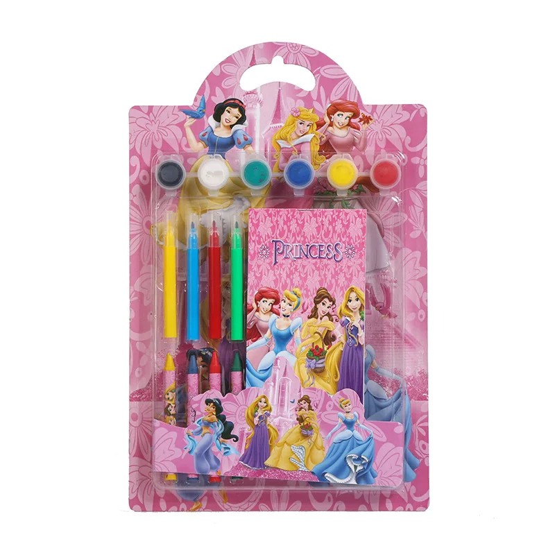 Kids novelty school stationery set coloring set