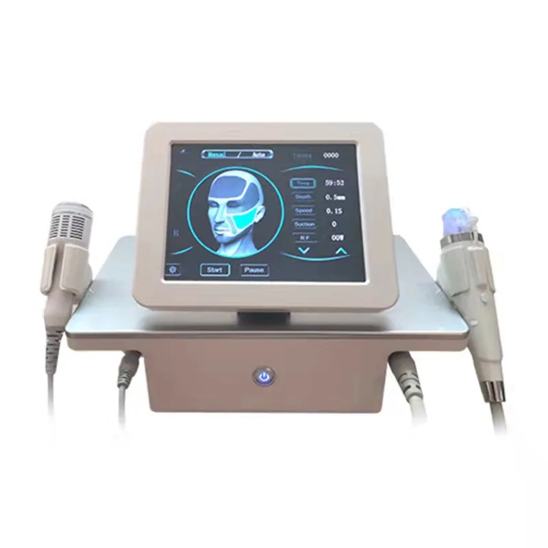 cold hammer face lift fractional microneedle gold rf machine microneedling machine fractional rf device 10pin 65pin 24pin Nano