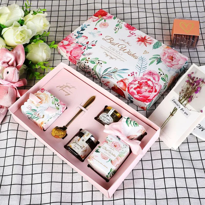 Luxury Custom Birthday Party Jewelry Perfume Gift Packaging Favor Set Box Sweet Bridesmaid Proposal Wedding Favor Boxes
