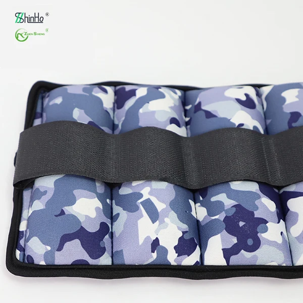 Zhensheng hot selling custom 1-10lbs ankle weights with removable adjustable weights