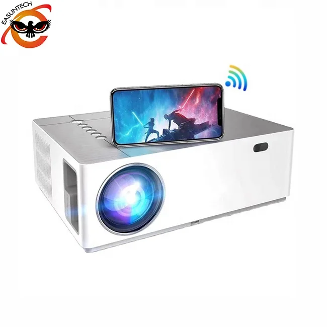 EASUNTECH Factory digital gaming cinema home theater android lcd native 1080p full hd led smart portable 4k mini projectors SN1
