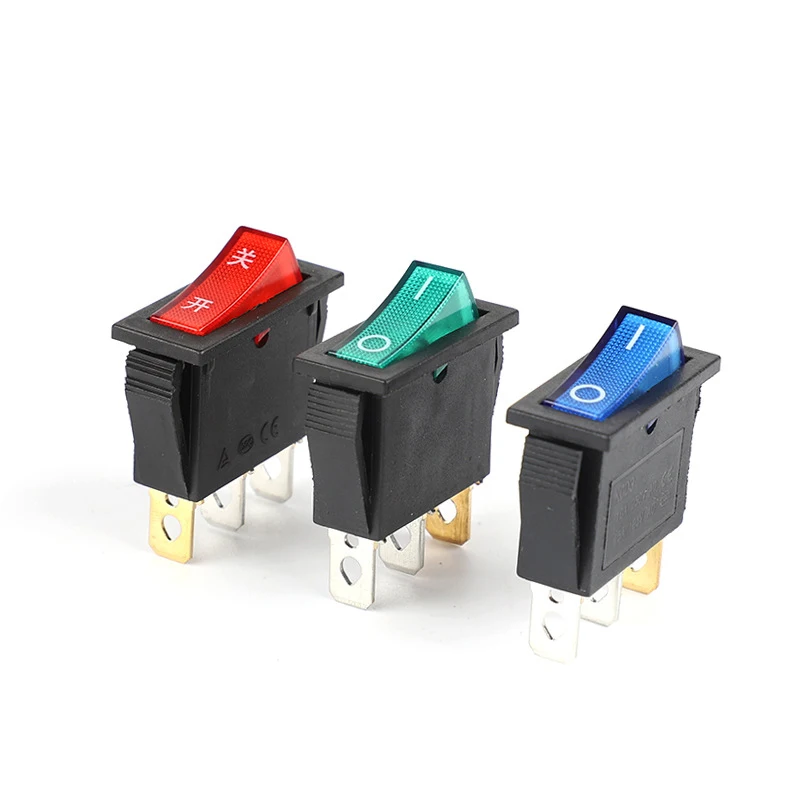 Factory Direct NO Pines Dc Power Jack 3 Position Hair Dryer Rocker Switch