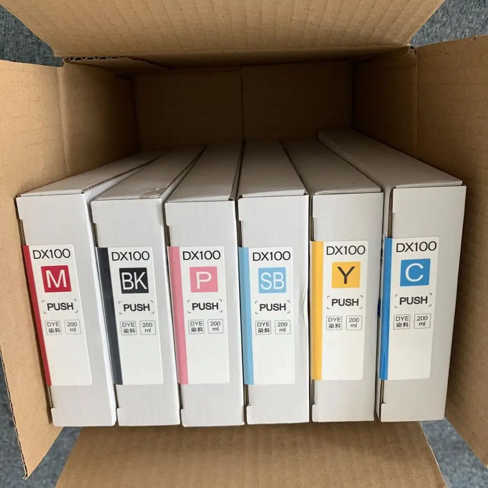 Ink cartridge, print head, maintenance and photo paper consumable for Fujifilm DX100