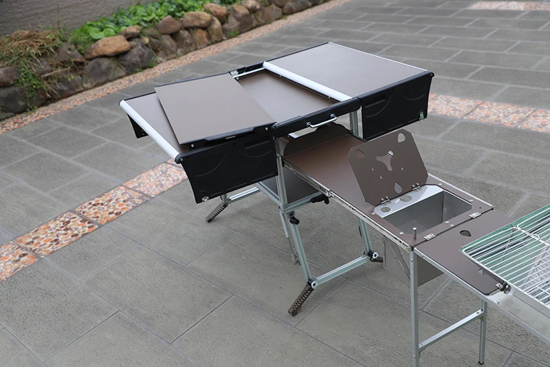 BULIN C650 Bbq Travel Accessories Picnic Camping With Roof Top Tent Outdoor Camping Mobile Kitchen