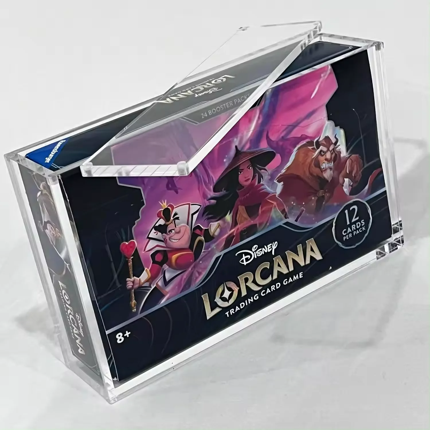 Оптовая продажа Магнитная крышка Акриловый Витринный футляр для Disney lorcana