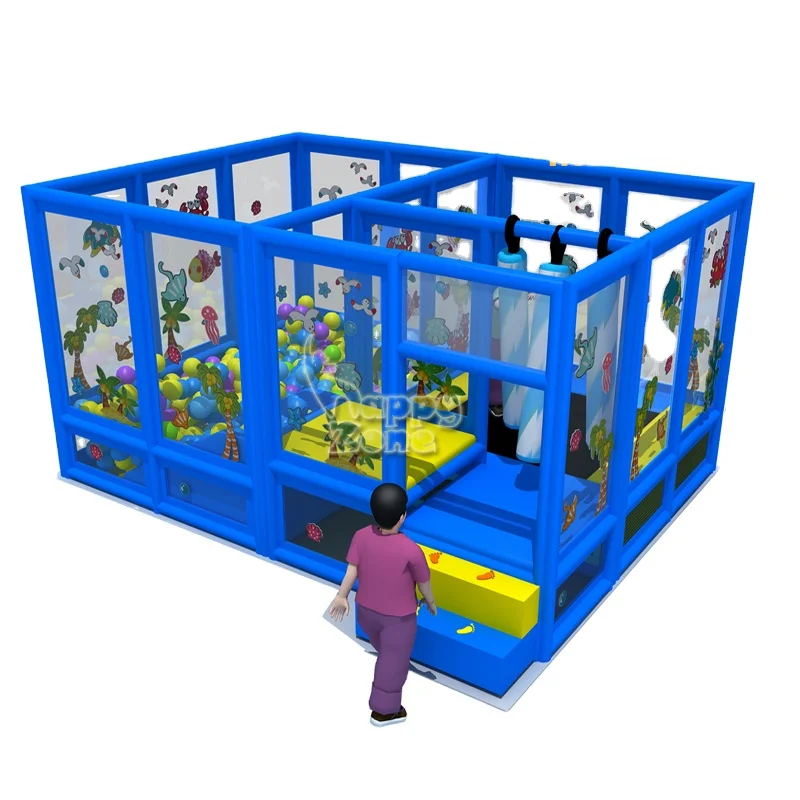 Toddler Indoor Play Game Kids Playground Indoor Area for Restaurant Corner Play set