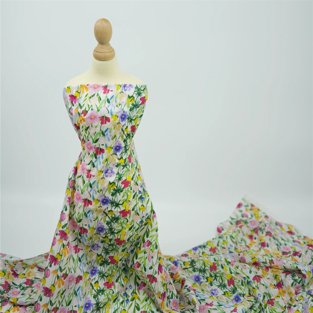 2024 new designs digital tana Printed liberty cotton 100% Cotton Fabric Prices lawn for liberty style dress