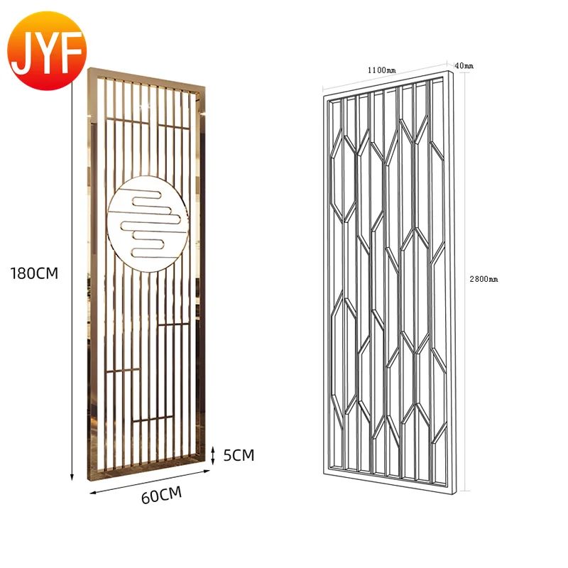 ZZ0026 Stainless Steel Economic Partition Outer Wall Decoration Outdoor Perforated Metal Dividers