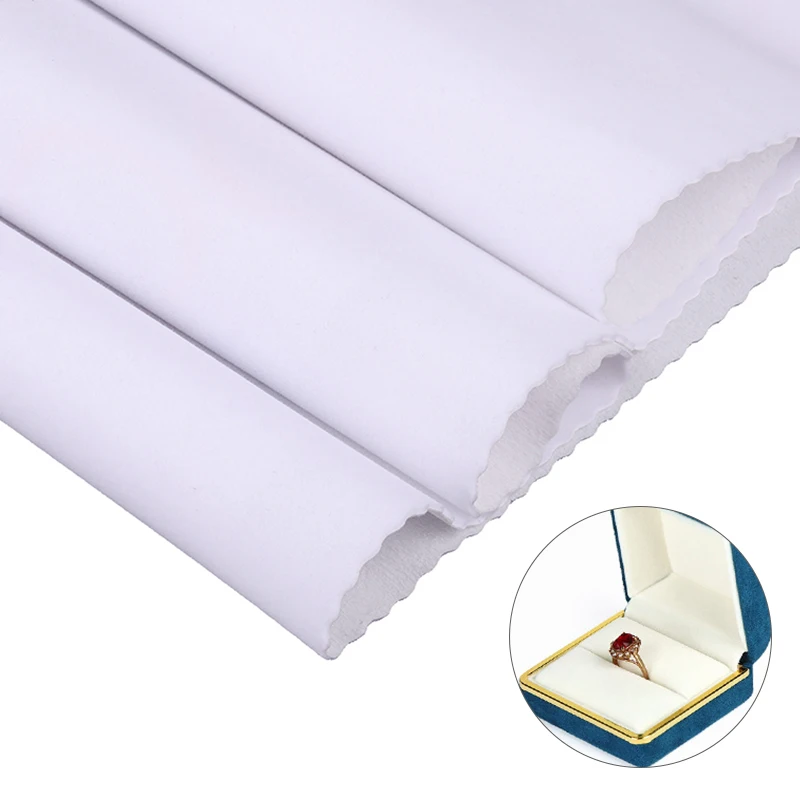 Бархатная ткань из флока для ювелирных коробок