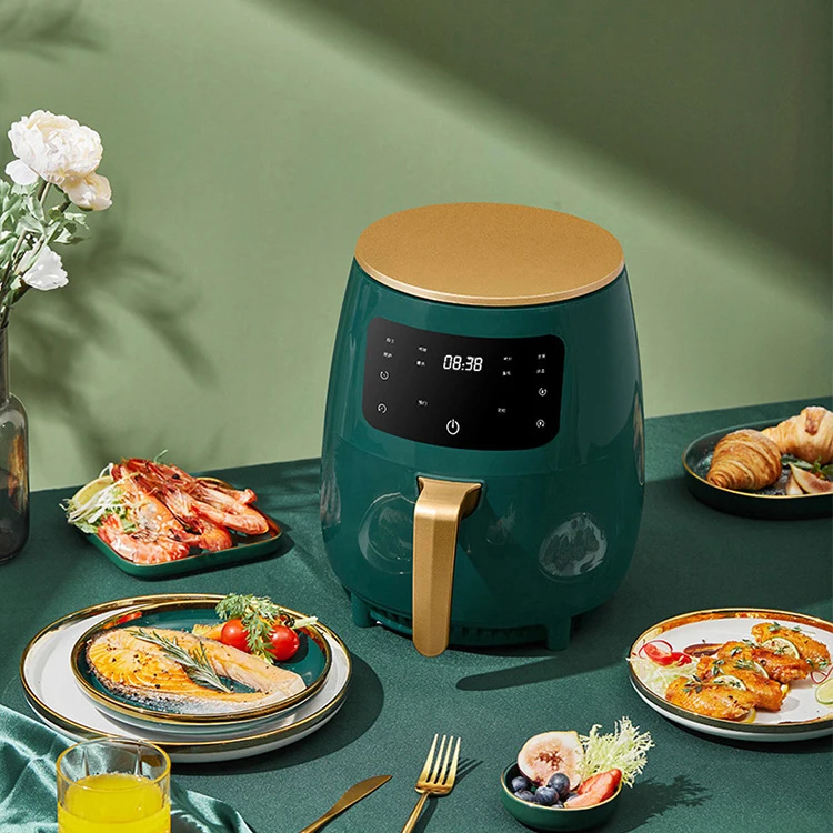 Cyclic Heating Digital Intelligent,Commercial Grade High Quality Healthy Choice Three Colors Air Fryer/