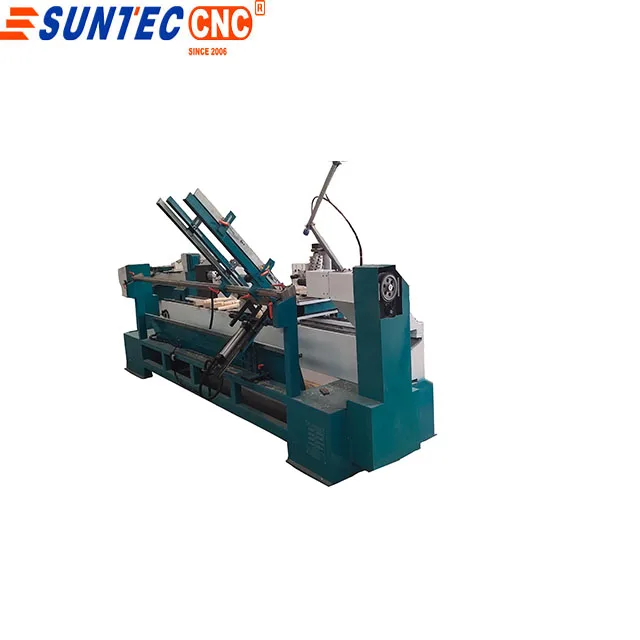 ST1530 4 four function wood lathe machine  automatic feeding  baluster columns making lathe machine