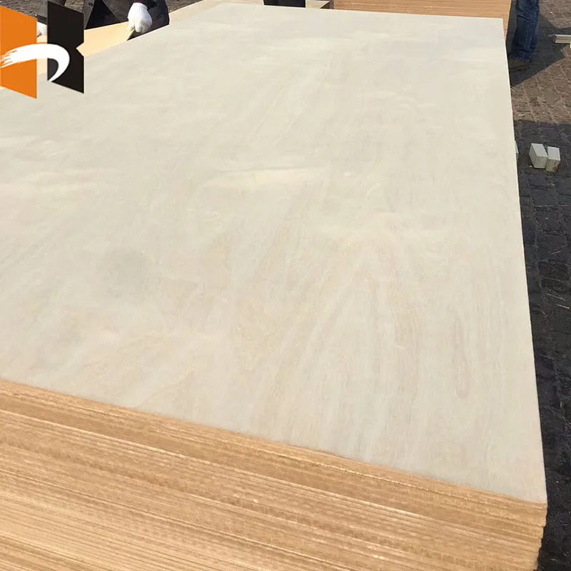 6mm 8mm 15mm 18mm Maple Birch Wood Veneered Laminated Plywood For Toys