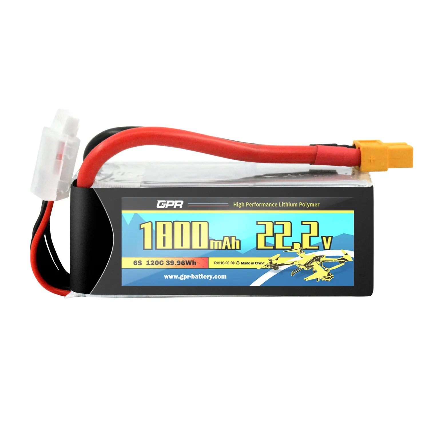 OEM/ODM заводская цена на заказ литий-ионный аккумулятор 1800 мАч 6S 22 2 V 120C rc lipo аккумуляторная батарея для автомобиля игрушки fpv