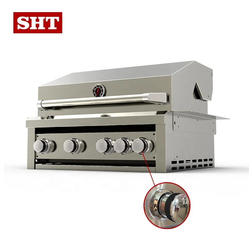 Outdoor Kitchen New Design Gas Griller Stainless Steel Built in BBQ Bbq Grill