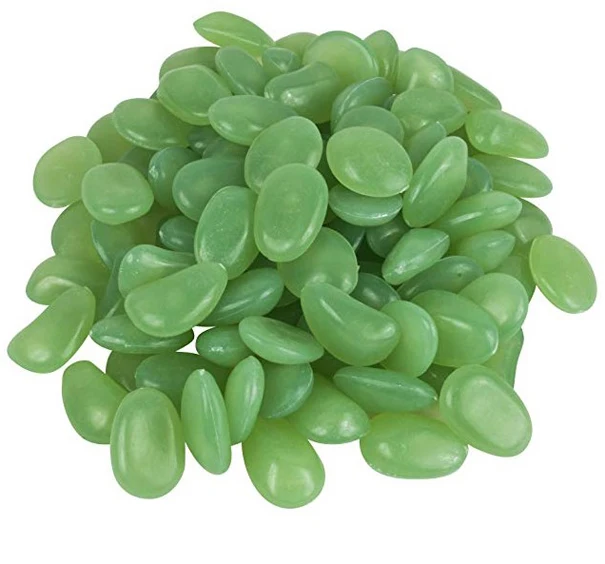long time luminous resin pebbles long time glowing   resin pebble stone