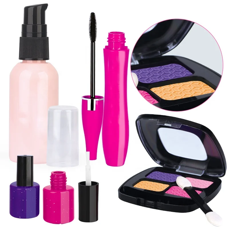 Baby pretend play makeup set Toys for Girls 11 Years Play School Toys Makeup Set for Kids Makeup Kit