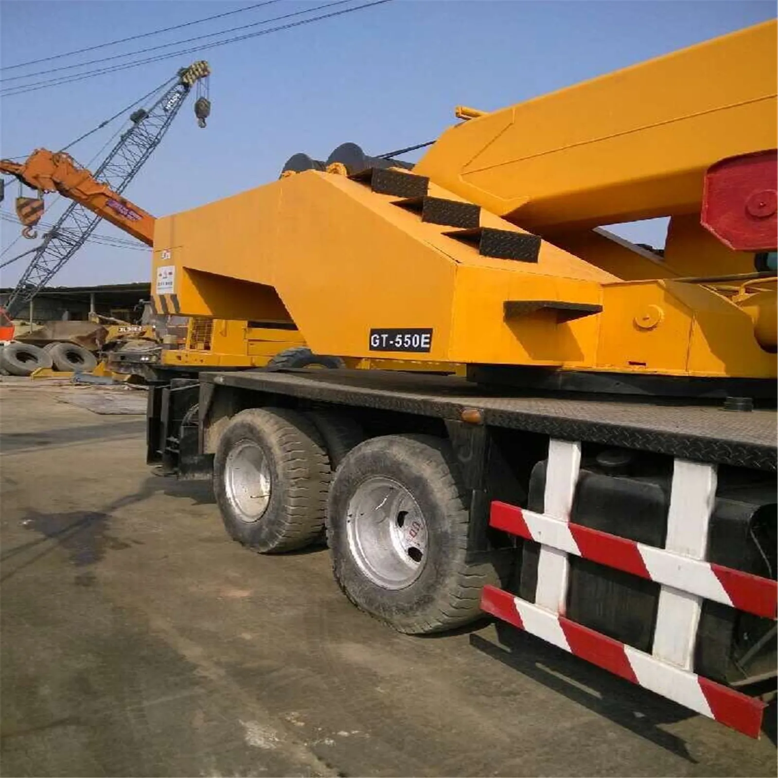 used high quality original Tadano TG-500E 50 tons Made in Japan with Nissan diesel motor used Truck mobile Crane