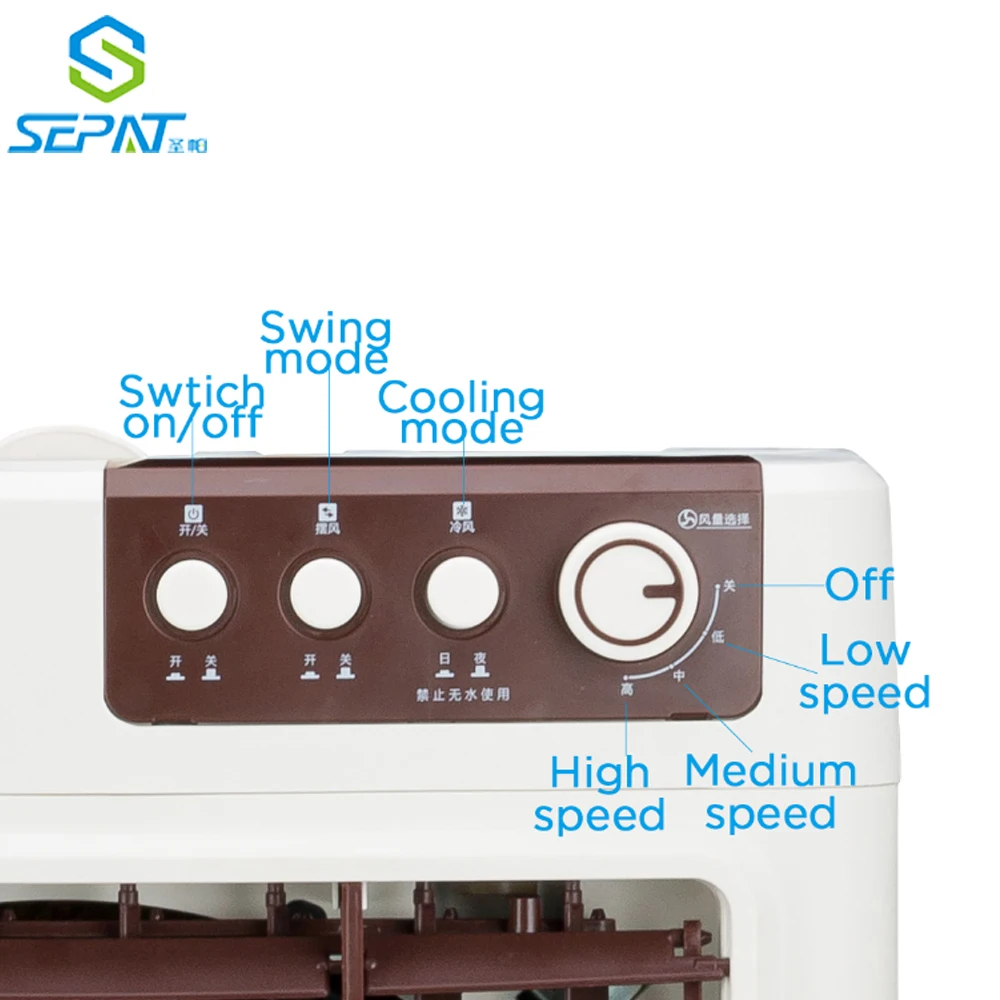 4000CMH airflow evaporative air cooler