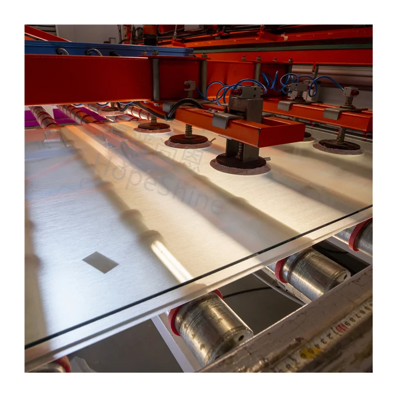 Laminated glass 3 5 and 6 mm hs glass + 1.52mm pvb + 3, 5 and 6 mm hs glass, in clear and grey with clear and white kuraray