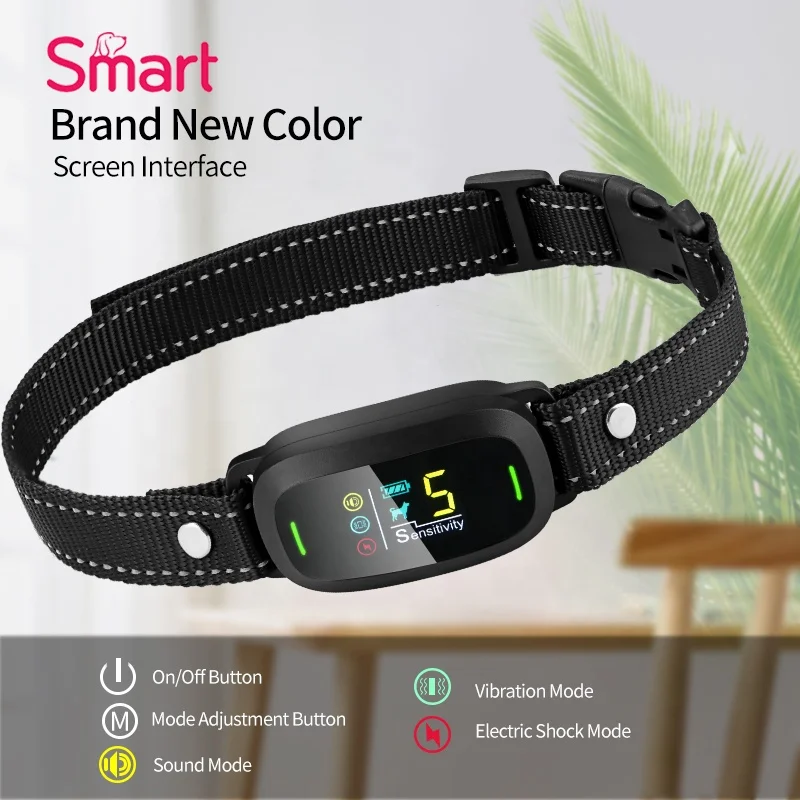 2022 Upgraded High Tech anti bark dog collar,Accurate Recognition of Dog Bark collar IP67 waterproof
