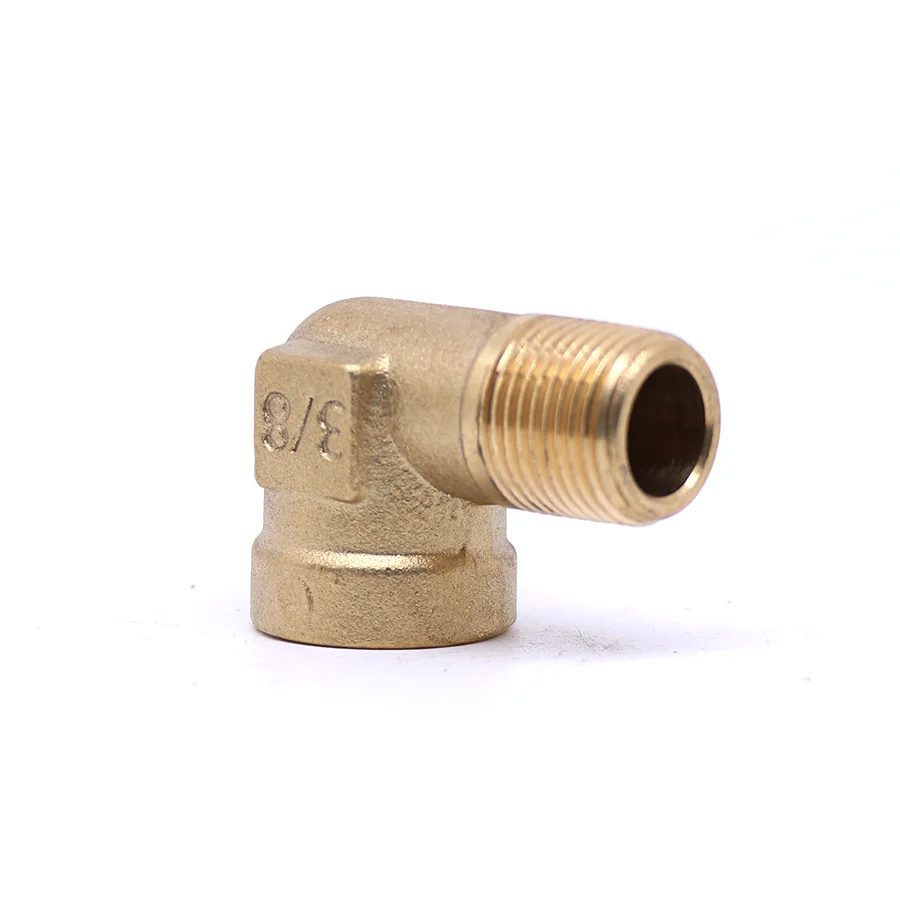 Copper fitting brassNPT1/4 1/8 1/2 3/8 90degree male female thread fittings  Hose Barb Single hose quick connectors