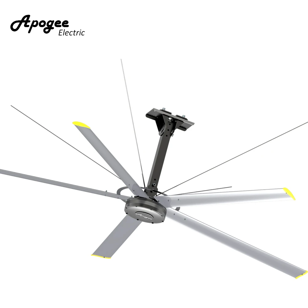 
China HVLS industrial ceiling fan factory direct sell hvls fan restaurant 