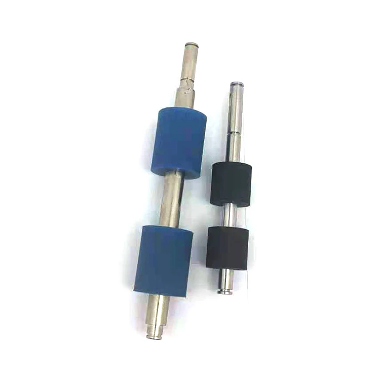 China Manufacturer Direct Sale High Quality Colorful Rubber Coated Rollers For Office Printer