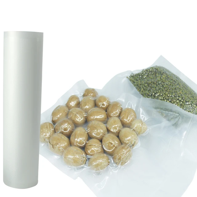 High Quality Plastic embossed vacuum roll texture vacuum sealer roll