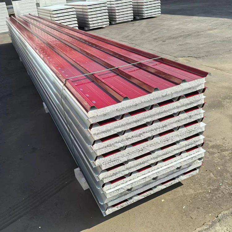 Eps Sandwich Panel For Floor easy Installation Insulated Roof Panels eps Cement Sandwich Wall Panel
