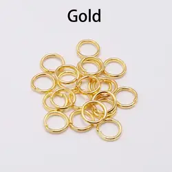 200pcs/lot 3-20mm Jump Rings Silver Split Rings Connectors For Diy Jewelry Finding Making Accessories Wholesale Supplies
