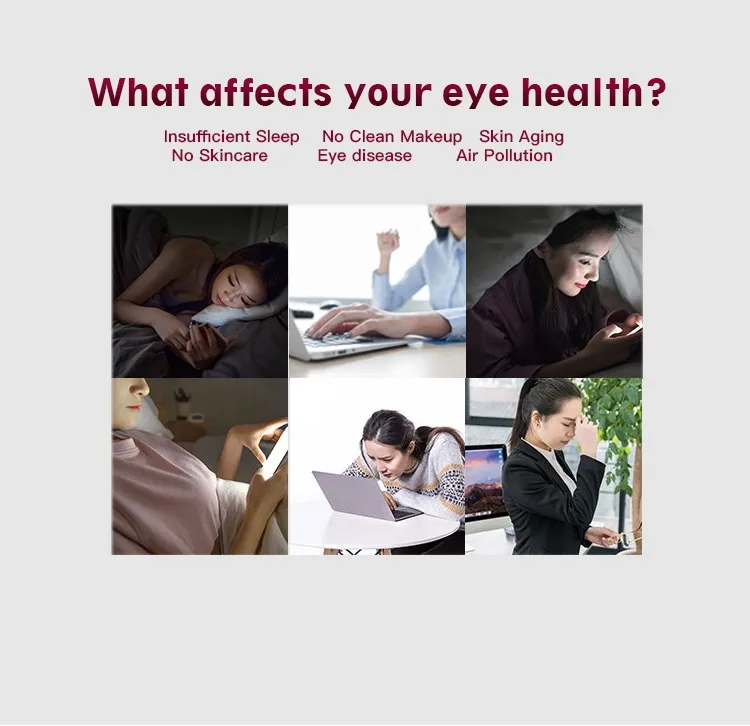 Home Use Ultrasonic Beauty Instrument Professionals Eye Care Machine with Three size head