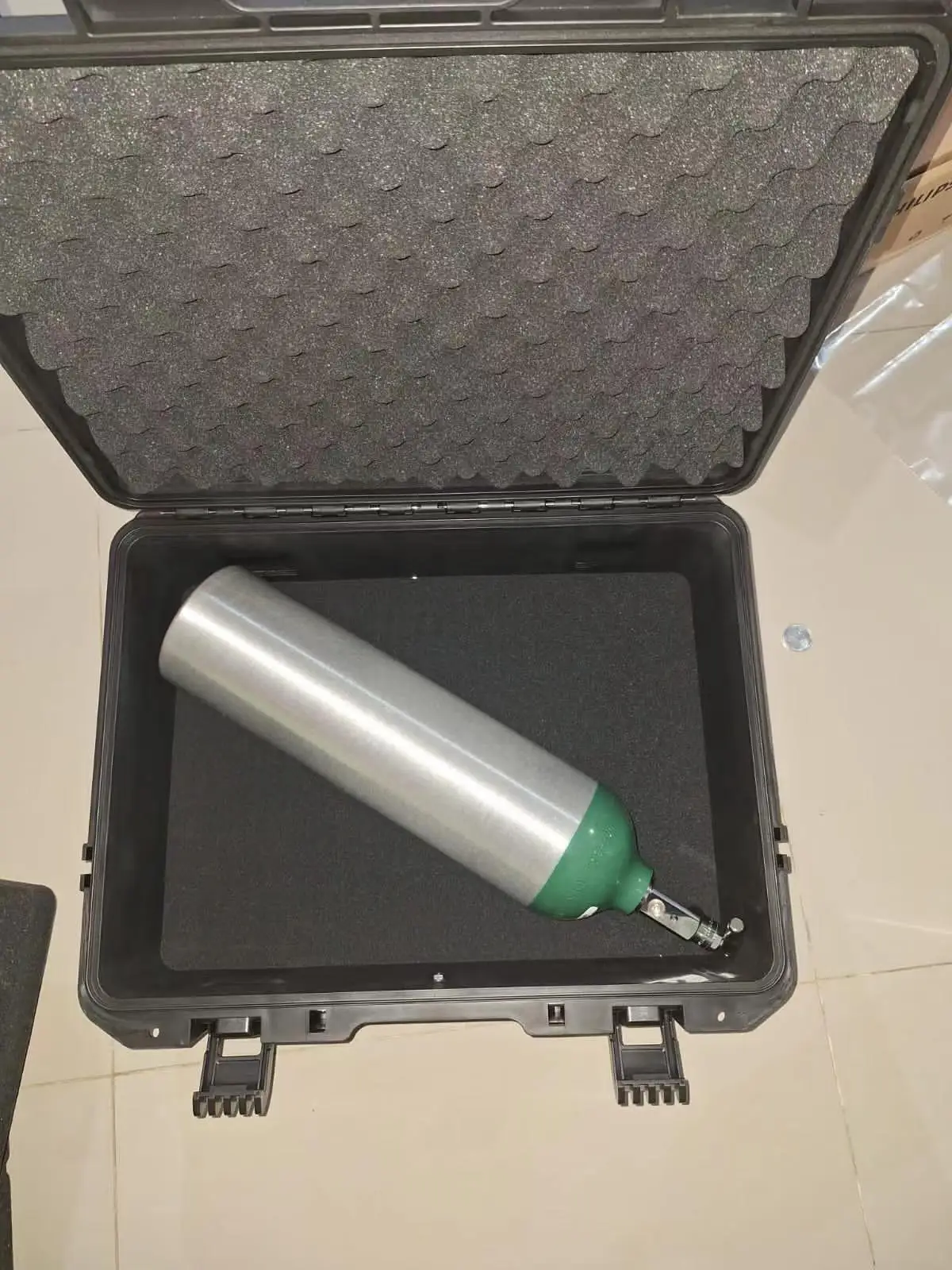 DOT-3AL 2.5L 2.8L газовый кислородный баллон пустой алюминиевый портативный