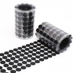 10/15/20/25mm Transparent Hook And Loop Dots Self Adhesive Round Hook And Loop Tape Fastener Hook Loop Dots