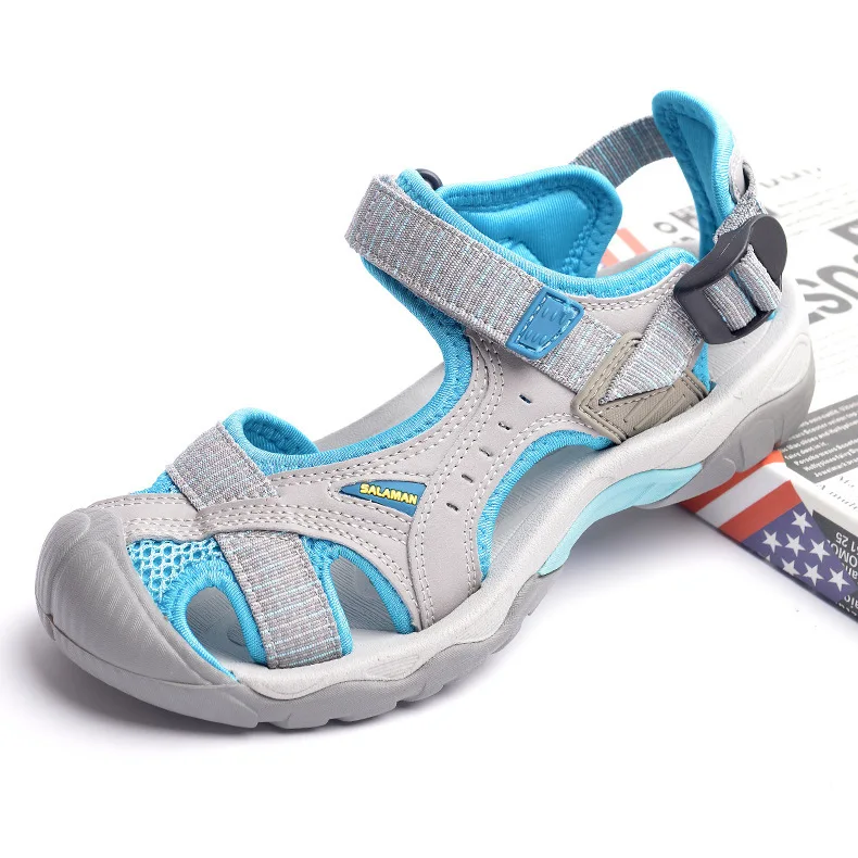 Humtto New Beach Sandals Outdoor Leisure Sports Sandals River Tracking Shoes Beach Shoes