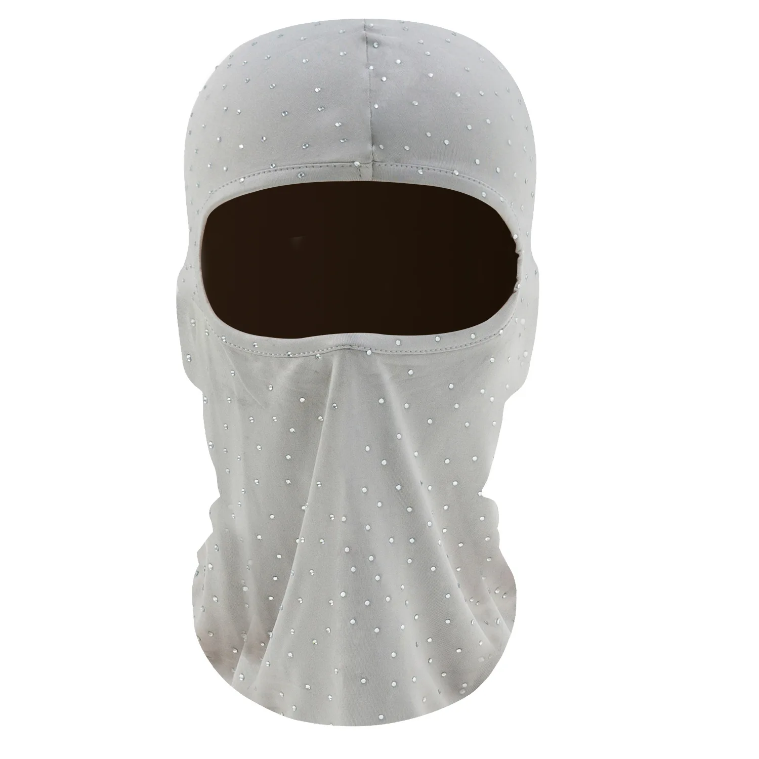 Face Mask Headwear Bicycle Bandana Sports Mask Full Face Scarf Bandana Shining Rhinestone Sunscreen Riding Mask