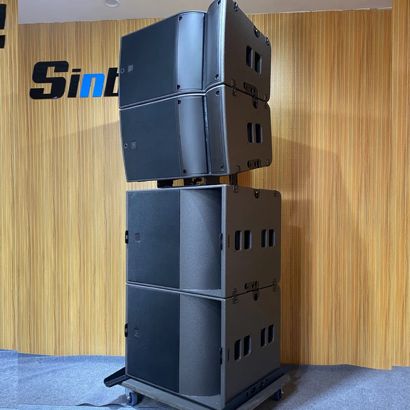 Super Bass Wide Frequency Pa Sound Music Stage 15  Inch Line Array Set Passive Professional Audio System For Wedding