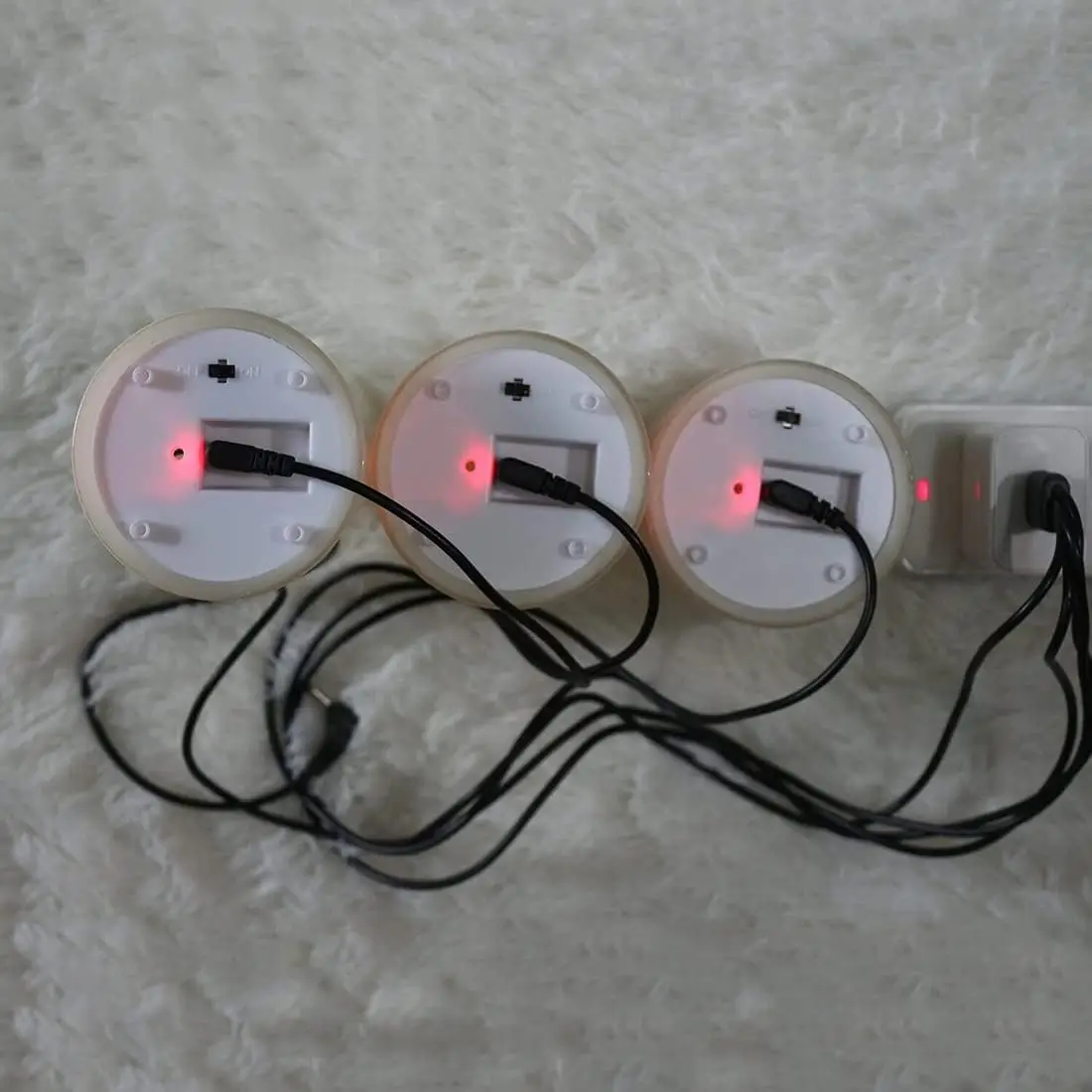 Customized Paraffin Wax Rechargeable Flameless glass LED candle with remote control flickering electronic Bougie Kerzen light