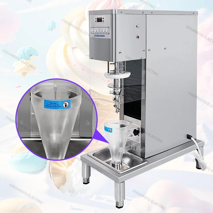 Good quality commercial fruit soft ice cream machine blender frozen