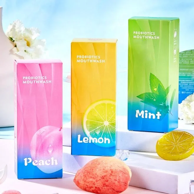 Wholesale Private Label Mouth Wash Oral Hygiene Products Fight Bad Breath 12ml*10pcs Custom Mint Portable Mouthwash