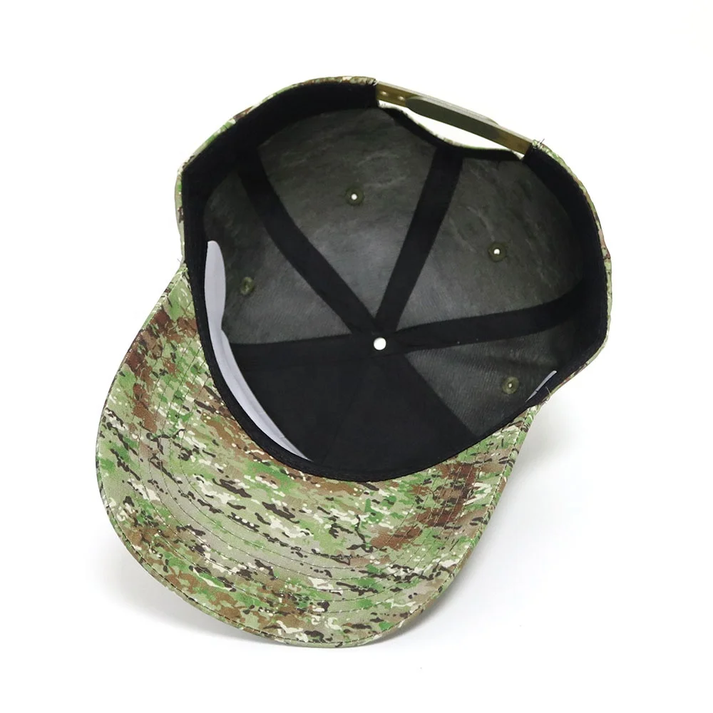 Hat manufacturer custom Outdoor Sports Ripstop Canvas tactical cap Wholesale Custom Digital Mosaic Camouflage Baseball Cap